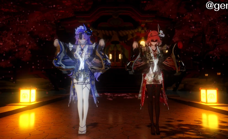 [yerrrg]【闺蜜回*固定镜头】坎特蕾拉&长离*‘極楽净土’*Changli&Cantarella