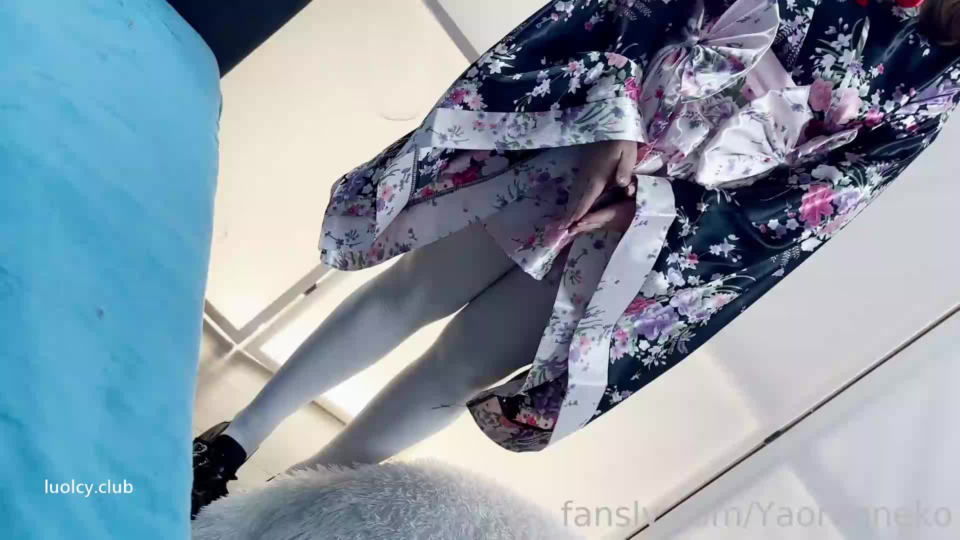 [和服 厚白丝 小皮鞋 足交 鞋交 打飞机 口交]