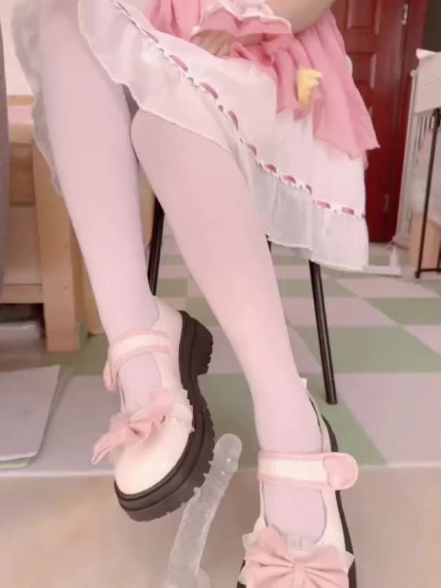 [lolita 白丝 lo鞋 假鸡鸡 模拟鞋交 模拟足交]