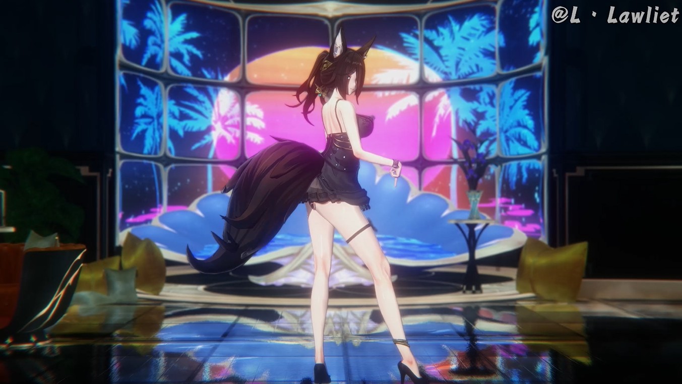 [MMD&sex]色色红狐狸跳舞掉装备-停云-Phone Number_崩壊スターレイル_崩坏星穹铁道_停雲_Tingyun(4k60📢3m38s)