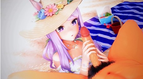 [Sex only]泳装目白麦昆沙滩play-目白麦昆#2赛马娘_ウマ娘_メジロマックイーン(4k60📢1m58s)