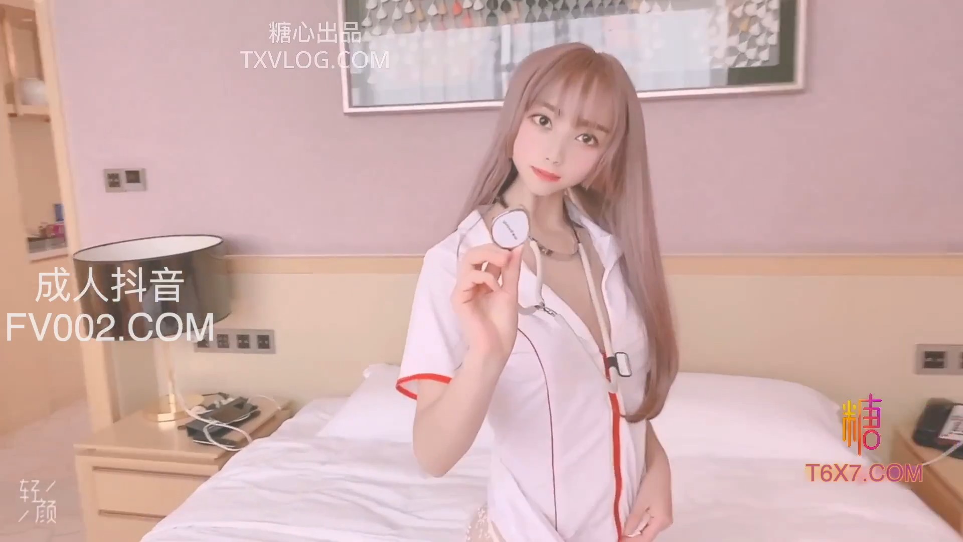 糖心Vlog-淫荡女医生用肉体来帮病人治疗！