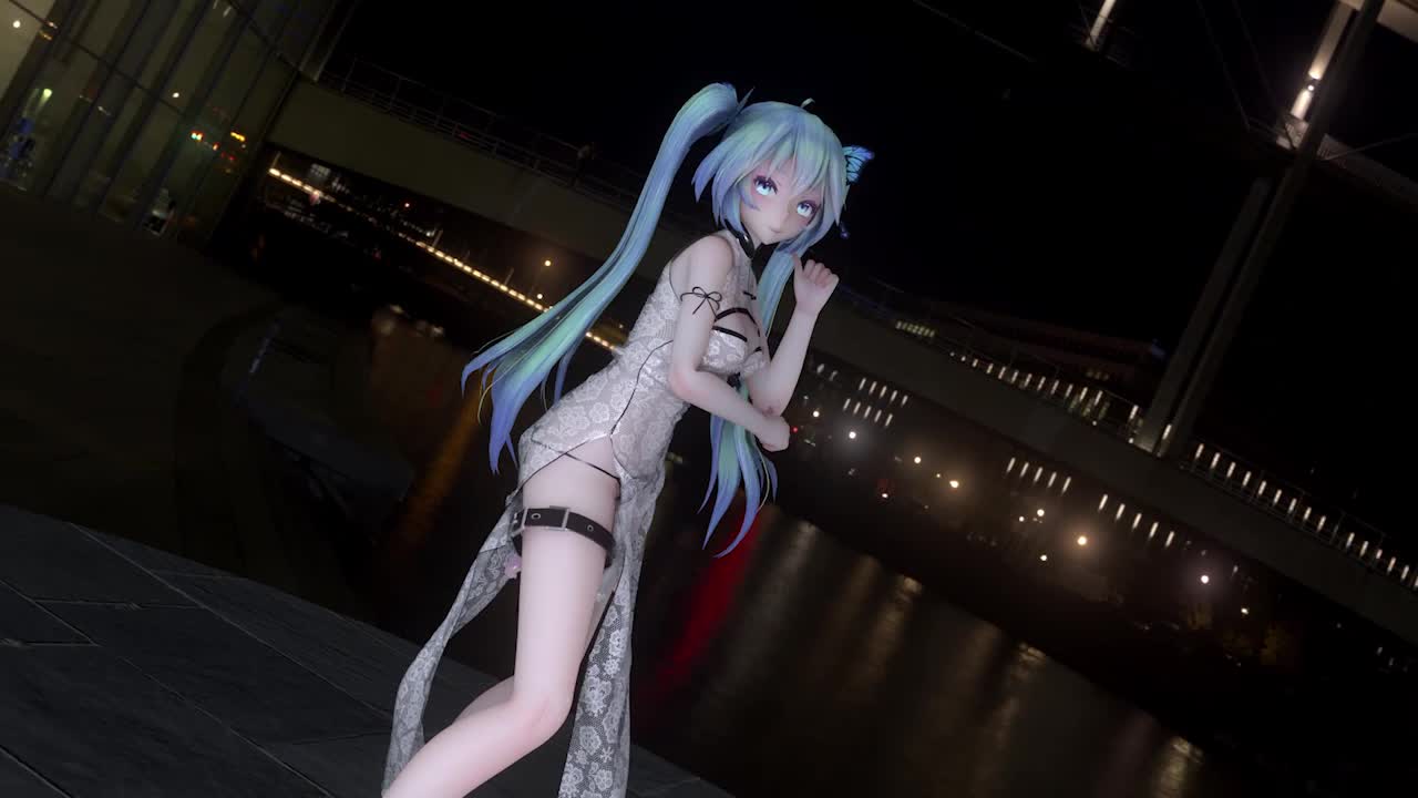 [Forget Skyrim.]7.Good night kiss—Miku